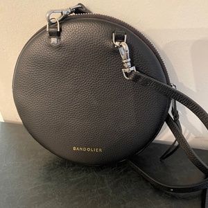 Bandolier black crossbody purse